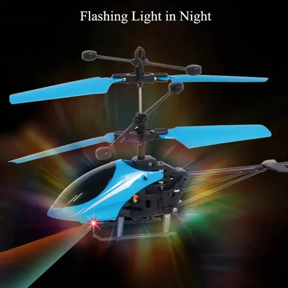 Exciting Mini Remote Control Helicopter Drone with Vibrant Flashing Lights for Kids