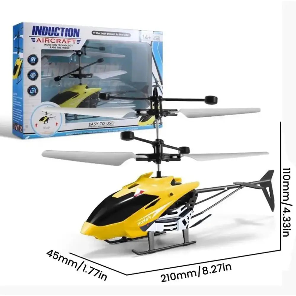 Exciting Mini Remote Control Helicopter Drone with Vibrant Flashing Lights for Kids