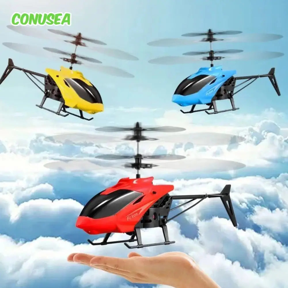 Exciting Mini Remote Control Helicopter Drone with Vibrant Flashing Lights for Kids