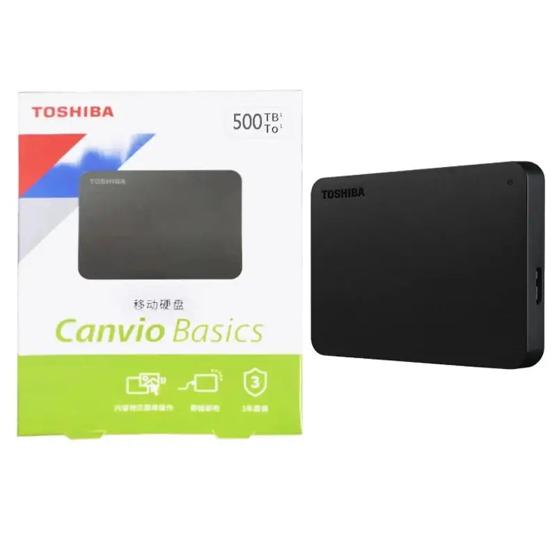 External Hard Drive (500GB–2TB) USB 3.0 - 500GB - TWS