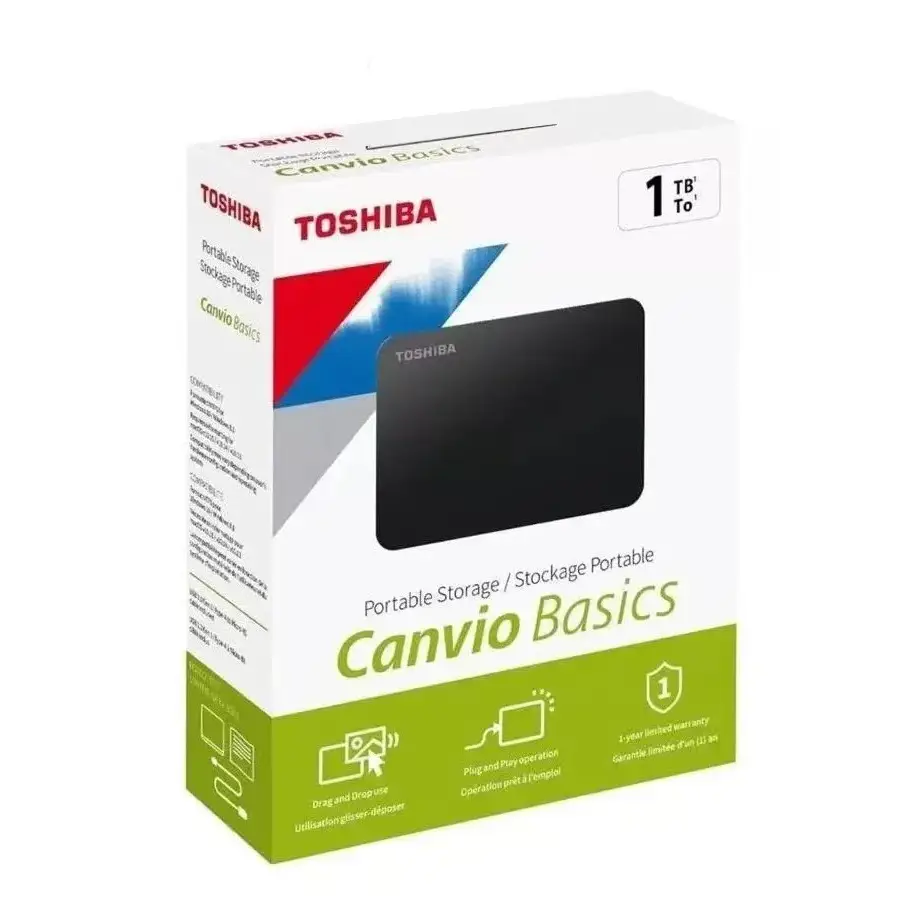 External Hard Drive (500GB–2TB) USB 3.0 - TWS