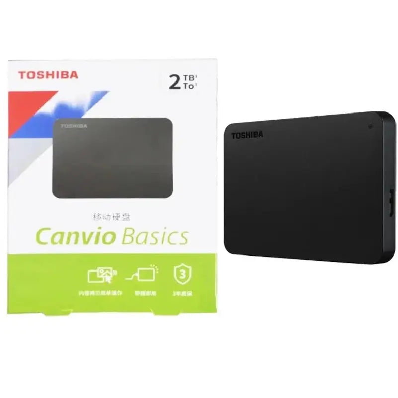 External Hard Drive (500GB–2TB) USB 3.0 - TWS