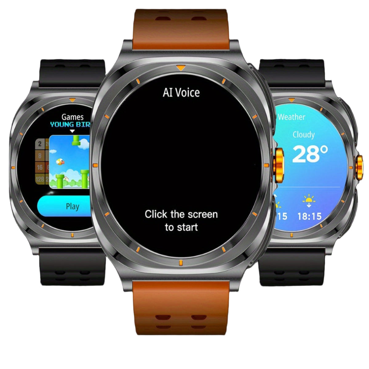 LIGE Smart Watch for Men & Women – 400mAh Battery, 100+ Sports Modes (3 colours available)