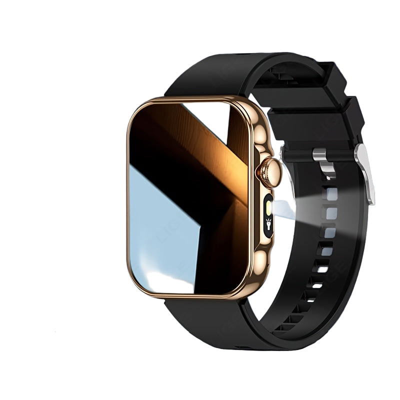 LIGE Outdoor Smart Watch – Large HD Screen, AI Voice Assistant