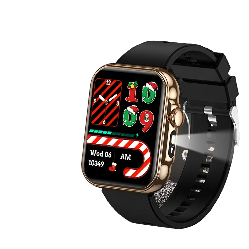 LIGE Outdoor Smart Watch – Large HD Screen, AI Voice Assistant