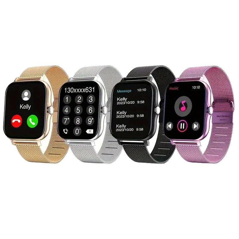 LIGE Smart Watch – Ultra-Thin Design with Wireless Calls (8 colours available)