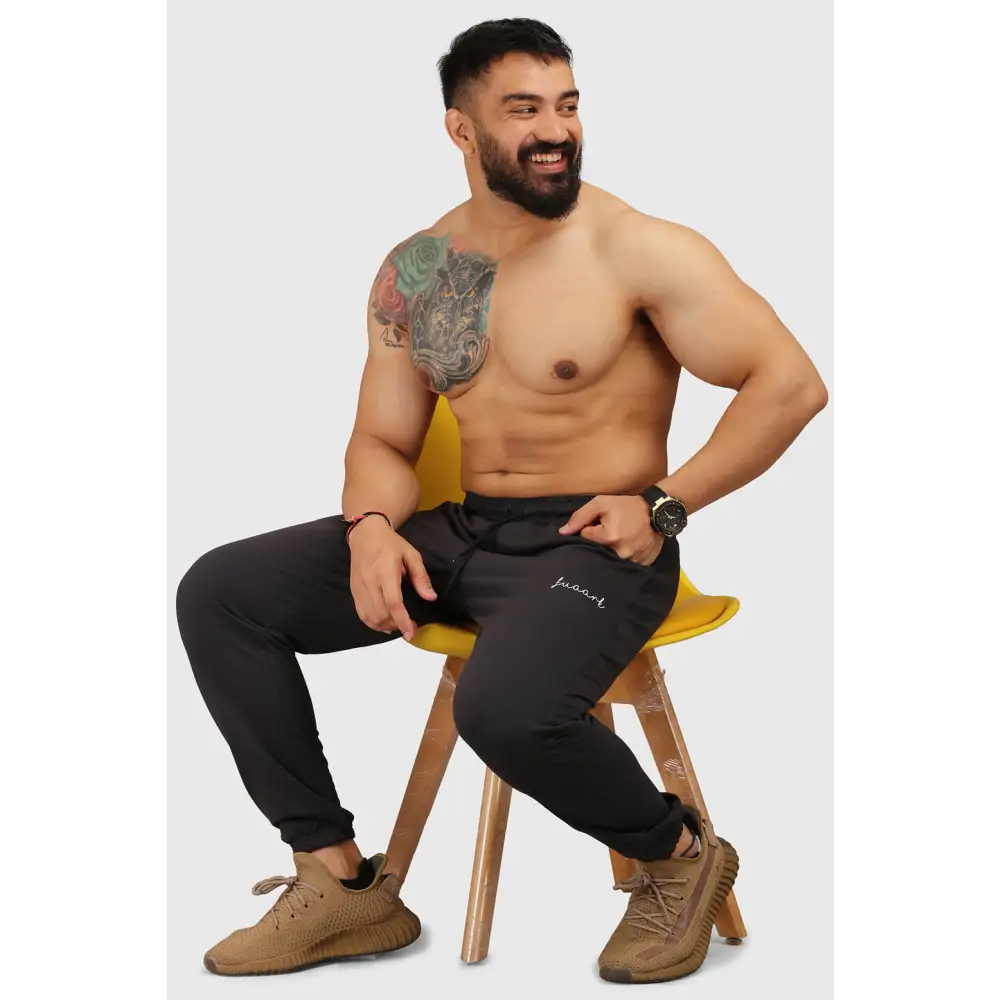 Fall Regular Joggers Black