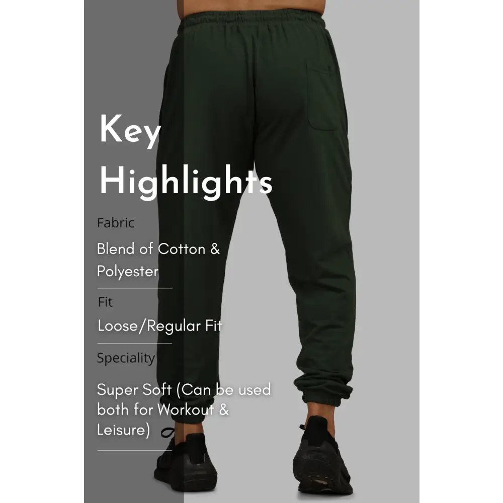 Fall Regular Joggers Green