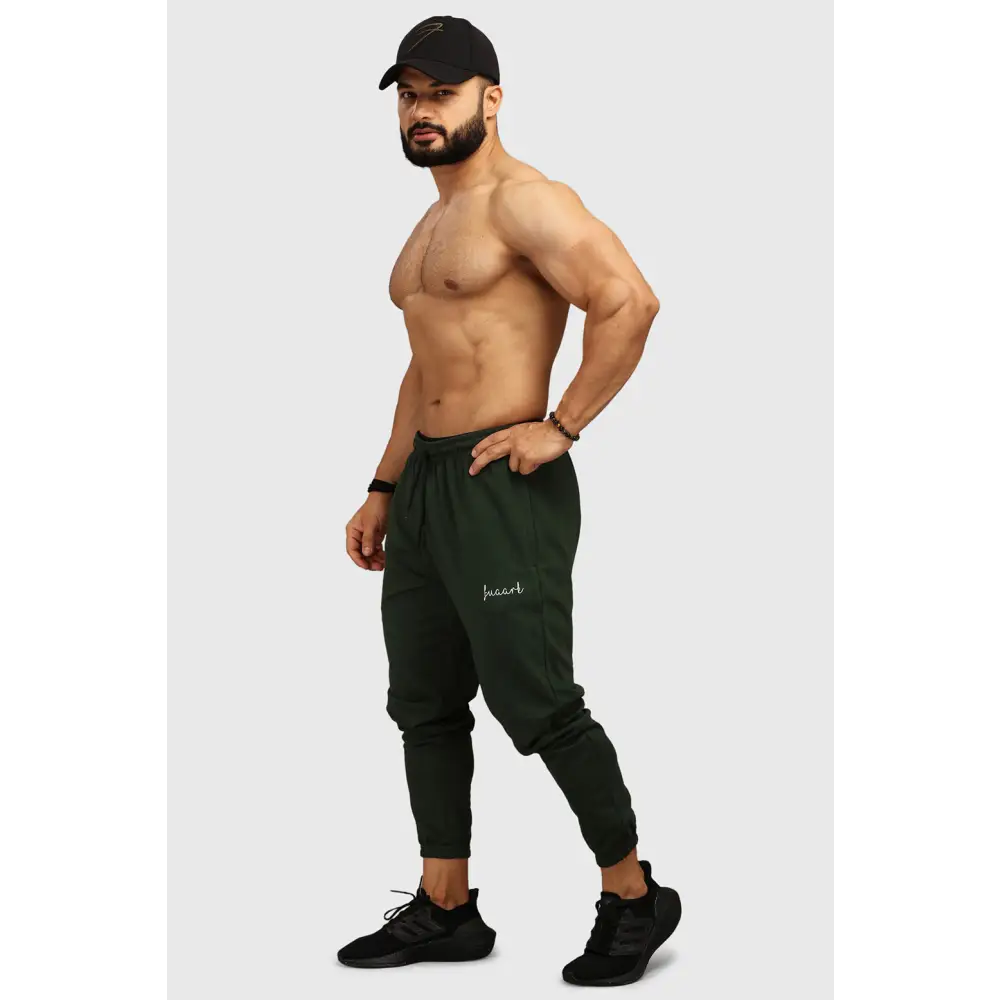 Fall Regular Joggers Green