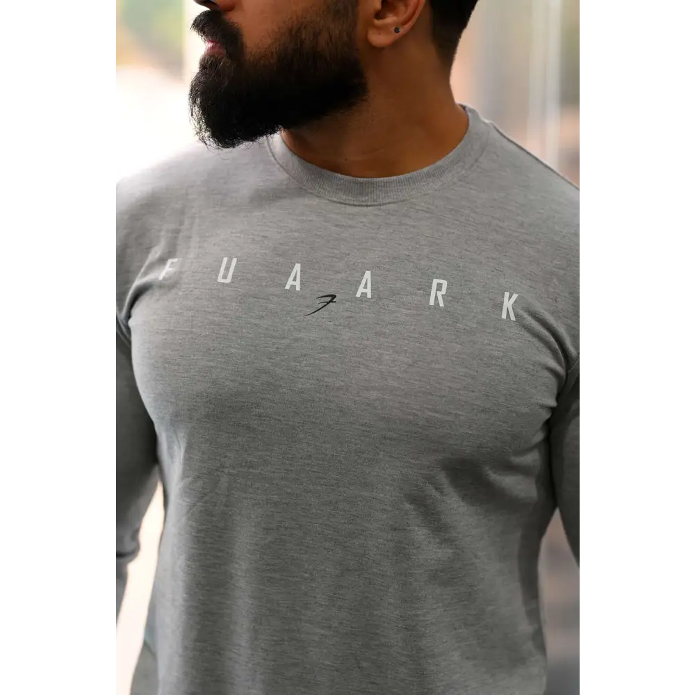 Fall Sweatshirt Light Grey