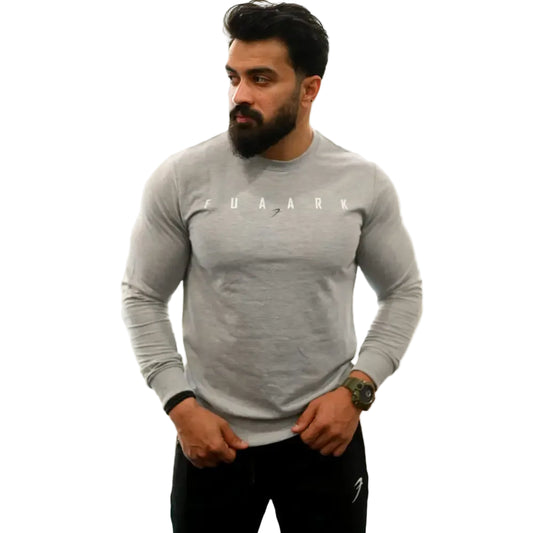 Fall Sweatshirt Light Grey
