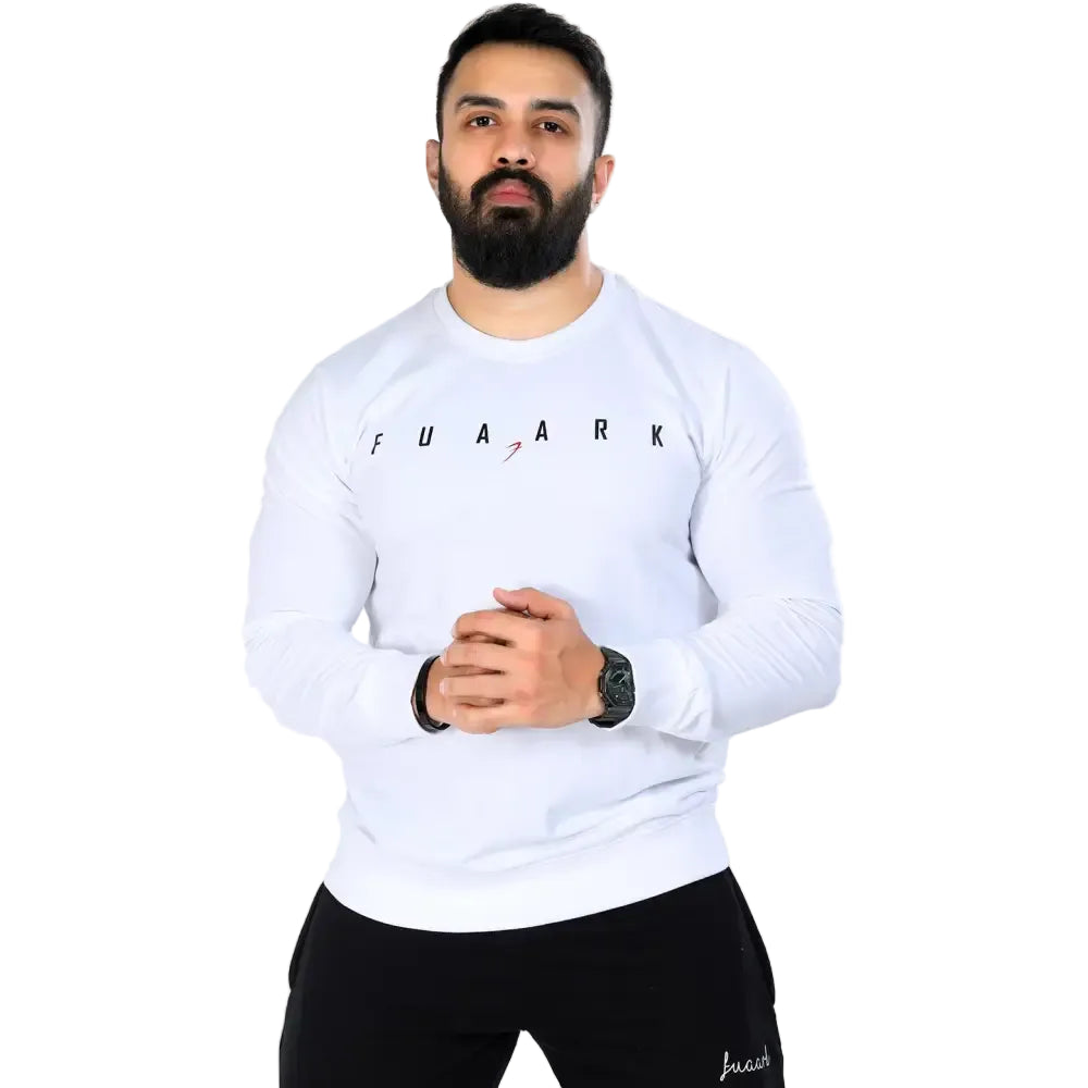 Fall Sweatshirt White