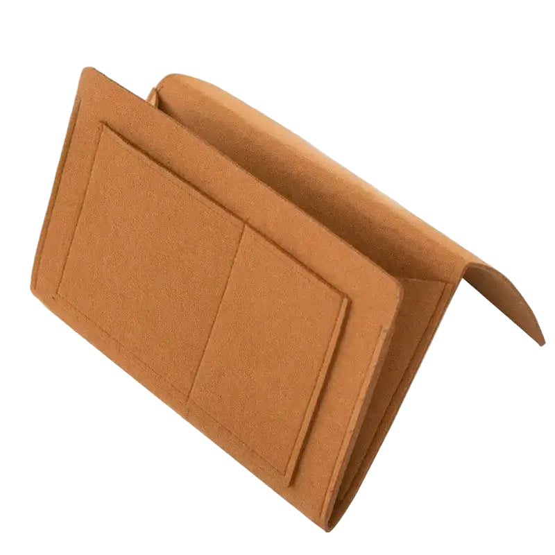 Felt Bedside Hanging Storage Caddy Multi‑Pocket Sofa Organizer for TV Remote Portable Bed Storage Pouch for Bedroom