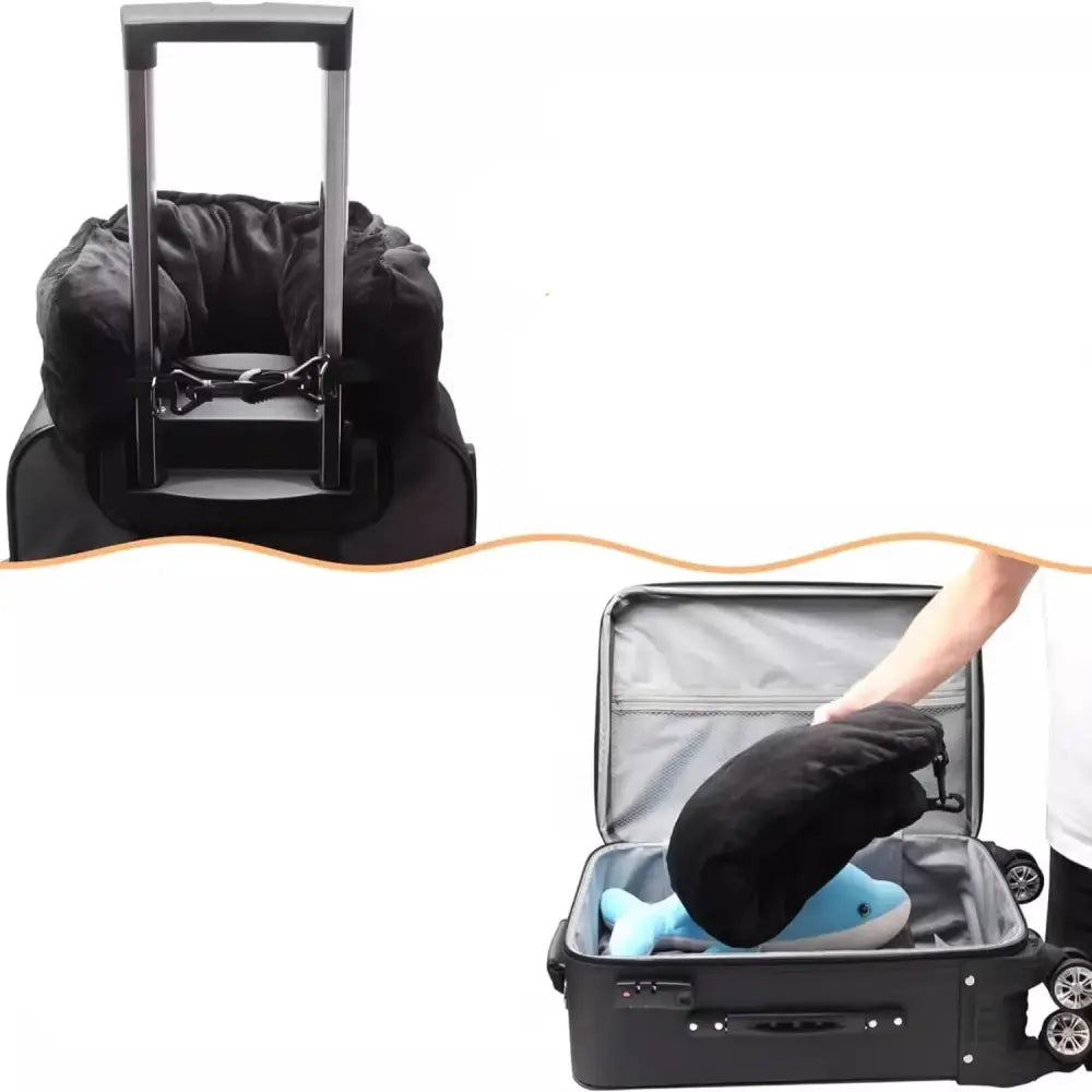 Fillable U-Shaped Travel Neck Pillow (available in 3 colours) - SS