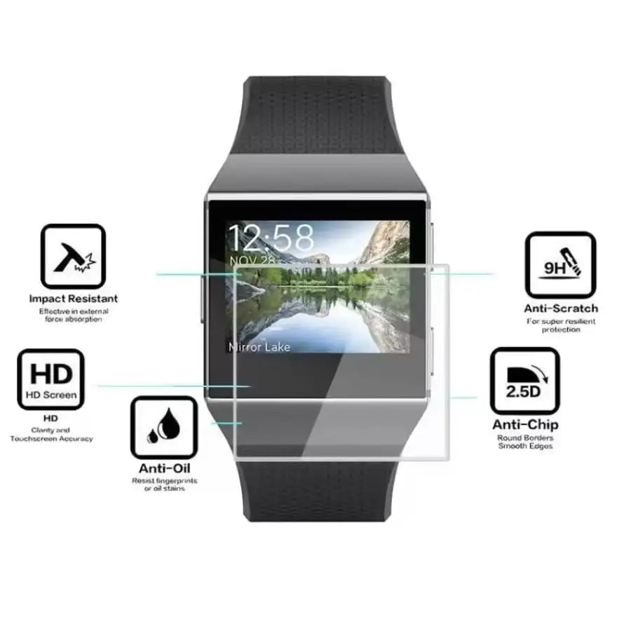 Fitbit Ionic - Screen Protectors (Pack of 2) - Watch Screen