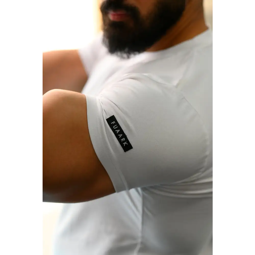 Flex Cotton T-shirt White - Tshirts