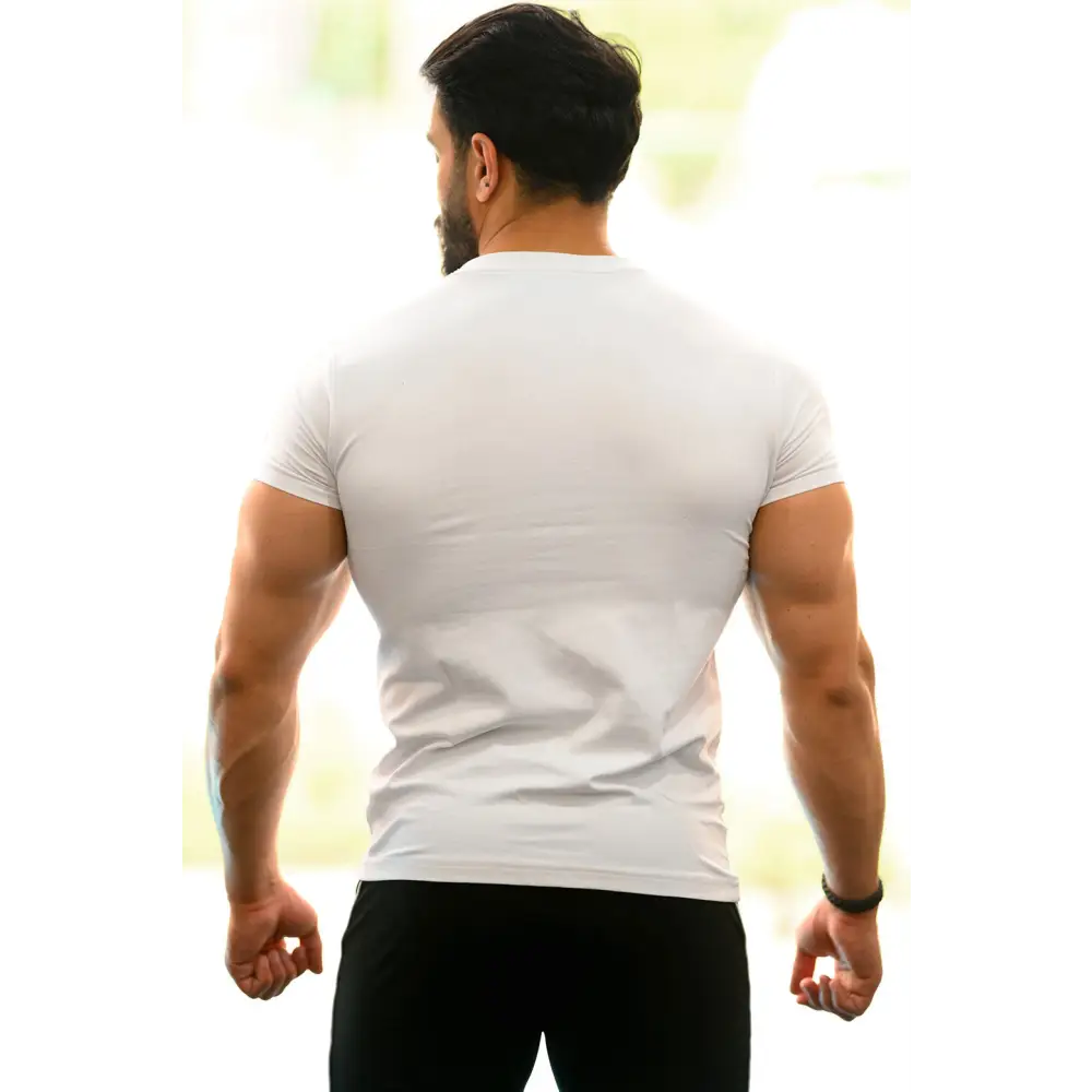 Flex Cotton T-shirt White - Tshirts