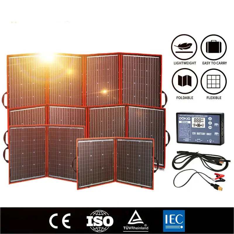 Flexible Foldable Solar Panel for Travel & Phone - SS