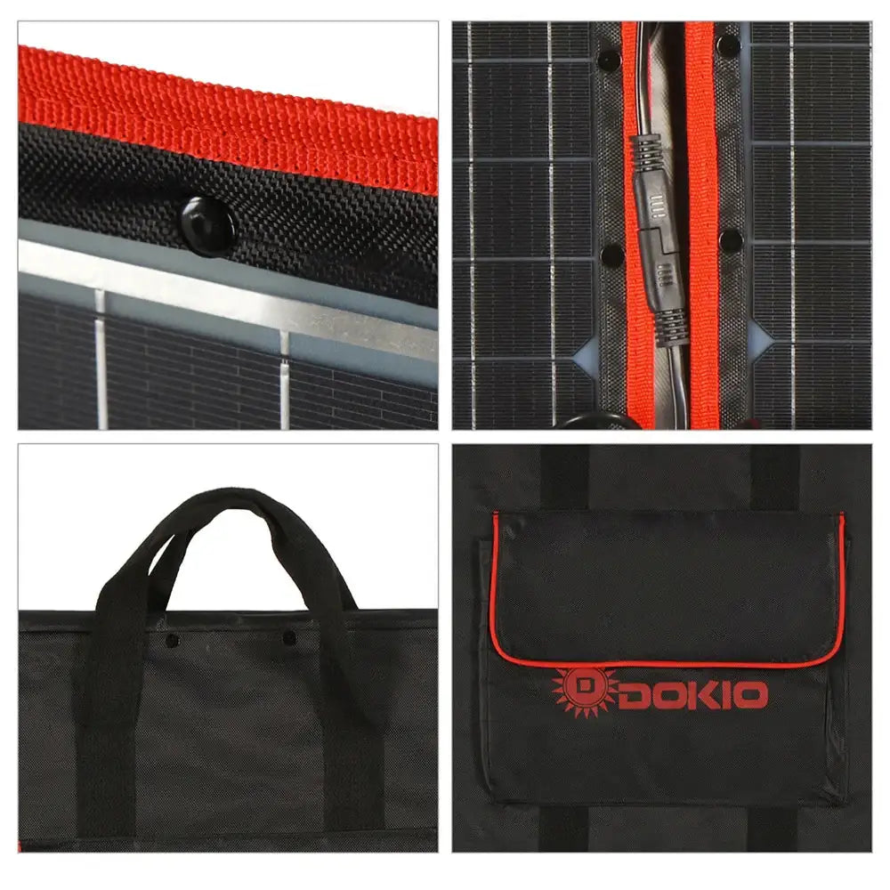 Flexible Foldable Solar Panel for Travel & Phone - SS