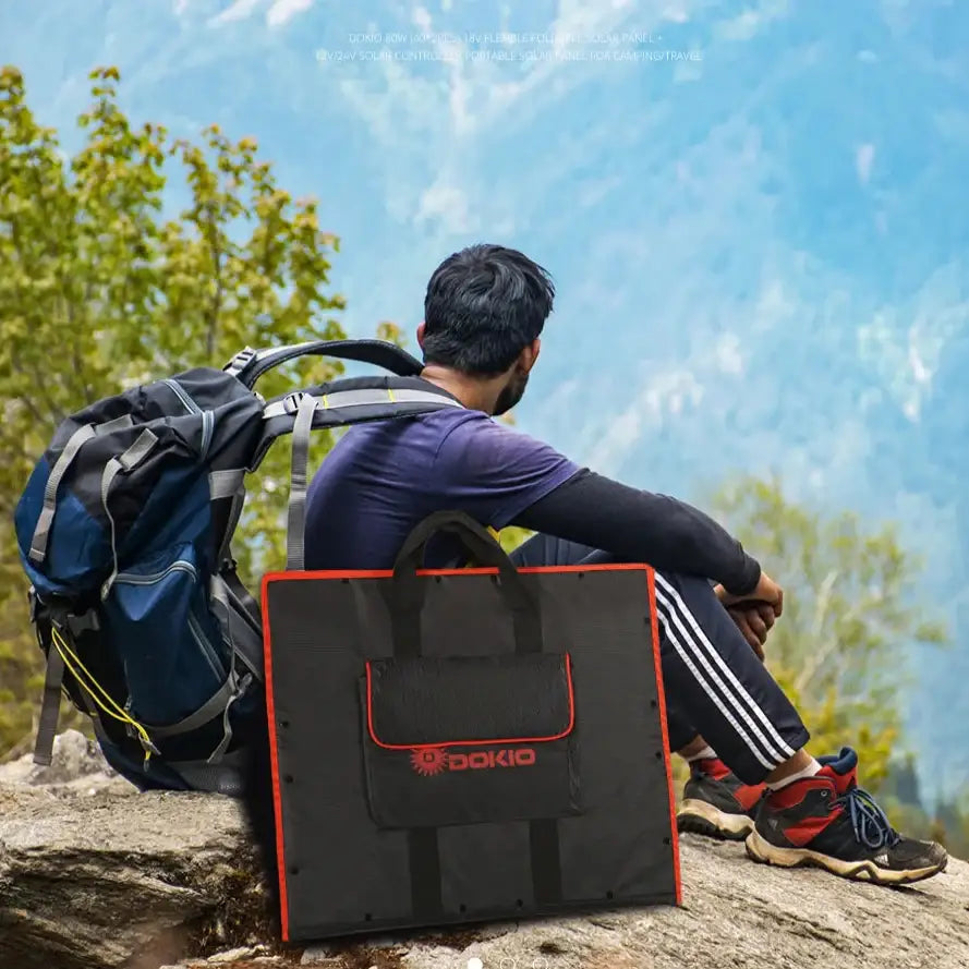 Flexible Foldable Solar Panel for Travel & Phone - SS
