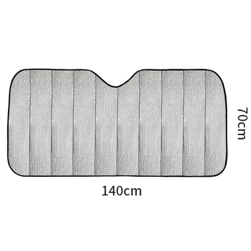 Foldable Car Windshield Sunshade (different sizes available) - 140x70cm - HBC