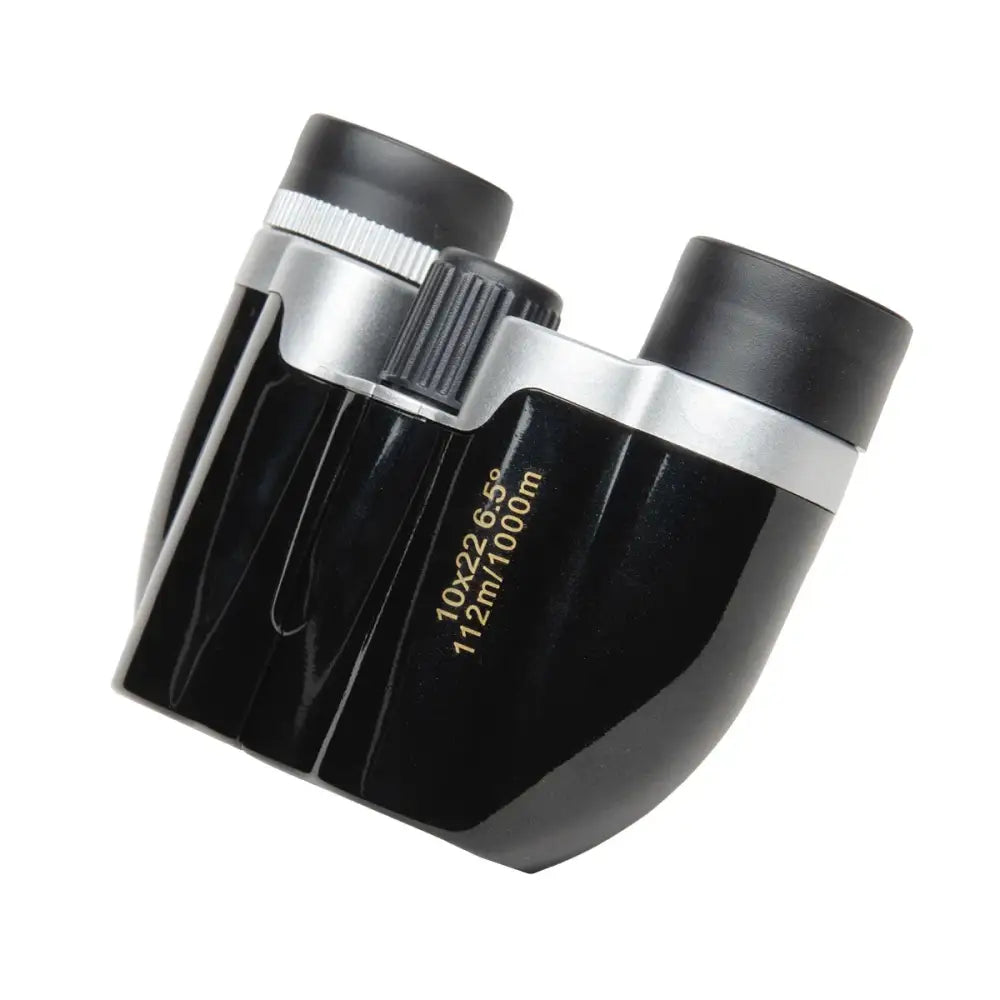 Foldable Compact Binoculars (10x22) - Black - SS