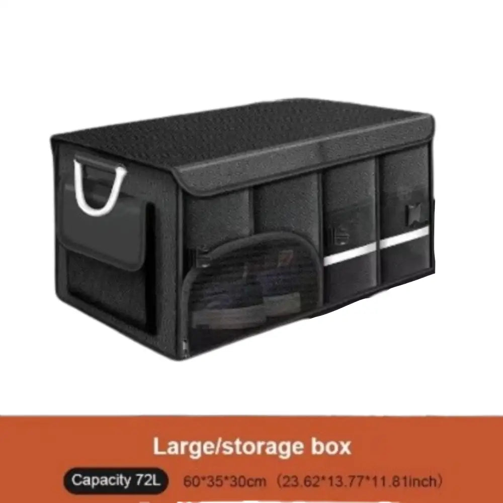 Foldable Waterproof Vehicle Storage Organizer (3 sizes available) - 72L - SS