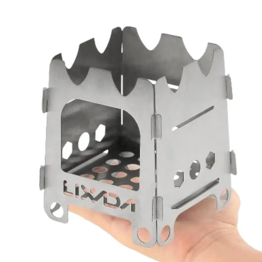Folding Camping Stove – Ultralight & Portable - SS