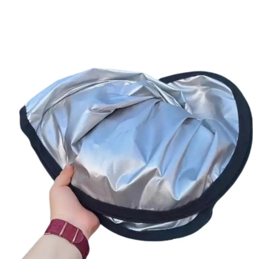 Folding Car Window Sunshade Cover - 140x70cm - HBC