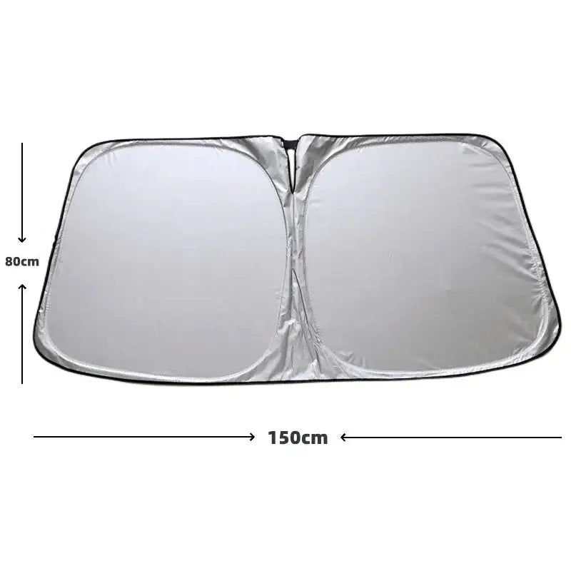 Folding Car Windshield Sunshade Anti-UV Visor (2 sizes available) - 150X80CM - HBC