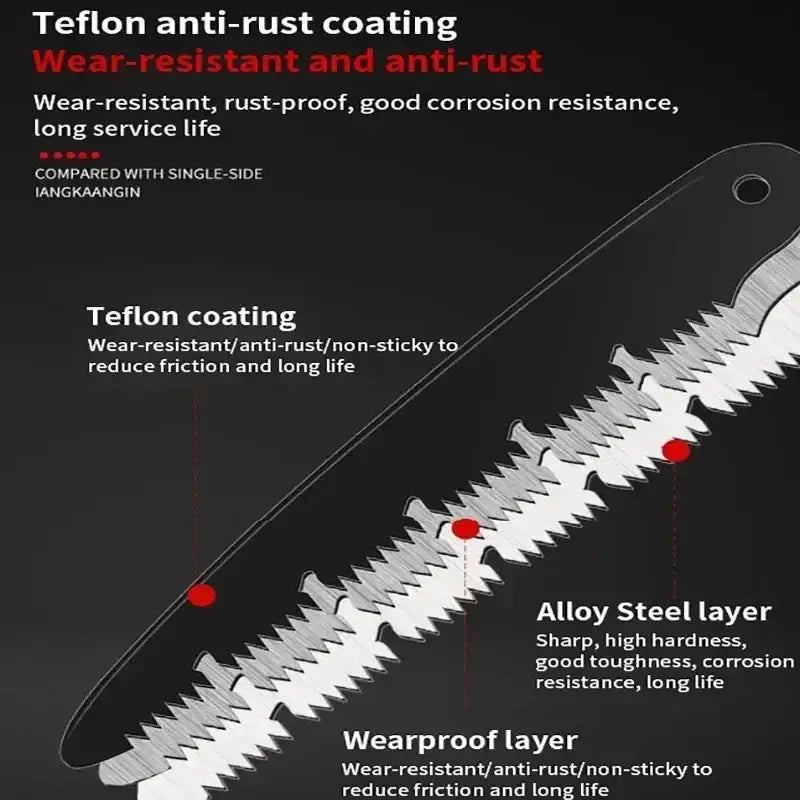 Folding Hand Saw (different sizes available) - SS