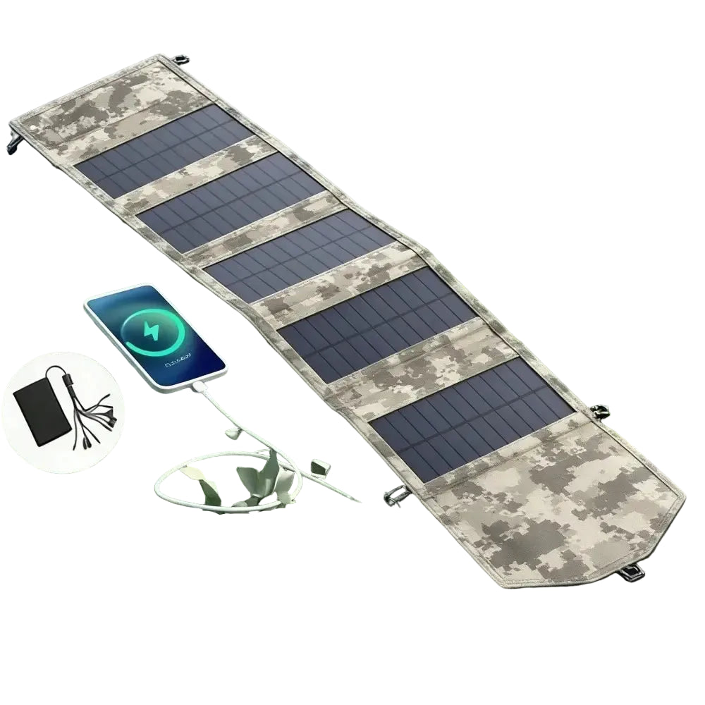 Folding Solar Panel Solar Charger USB 5V Solar Charger Portable Solar battery Solar Power Bank for Outdoor Camping