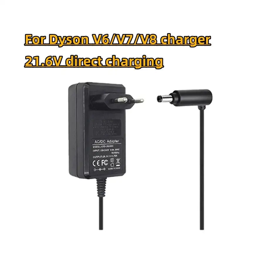 For Dyson V6/v7/V8 A type/B type vacuum cleaner series battery 21.6v + charger Factory direct sales - charger
