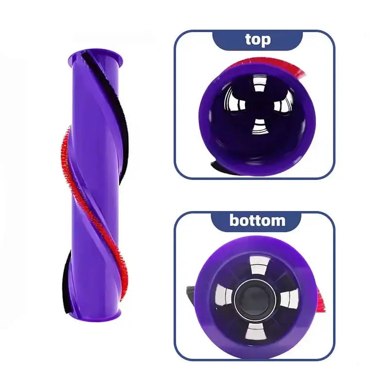 For Dyson V6 V8 V10 V11 Cordless Vacuum Cleaner Soft Plush Strips Replacement Brushroll Brush Head Roller Bar
