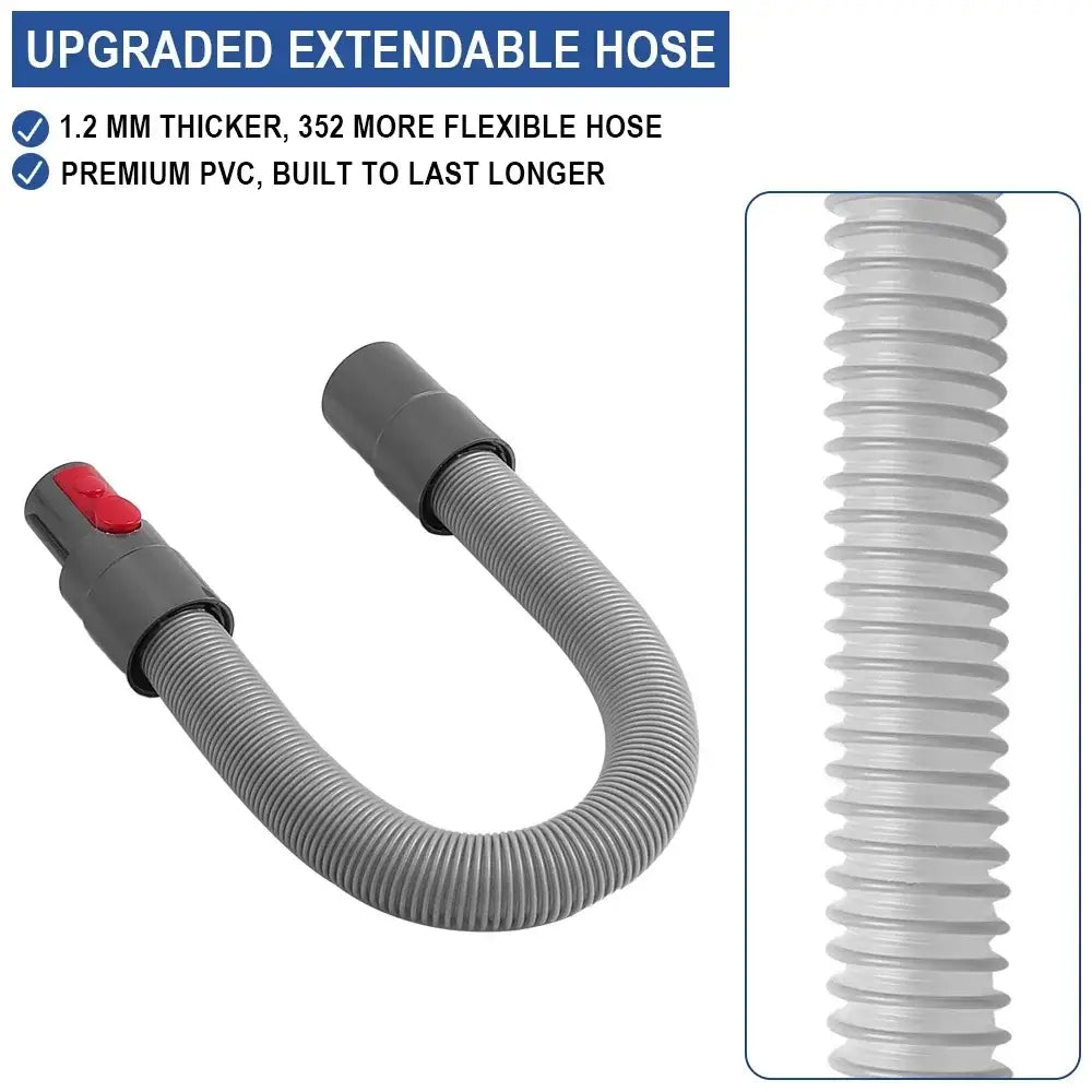 For Dyson V7 V8 V10 V11 V15 Vacuum Cleaner Flat Suction Nozzle Head Extension Tube Suction Head Suit Accessories Spare