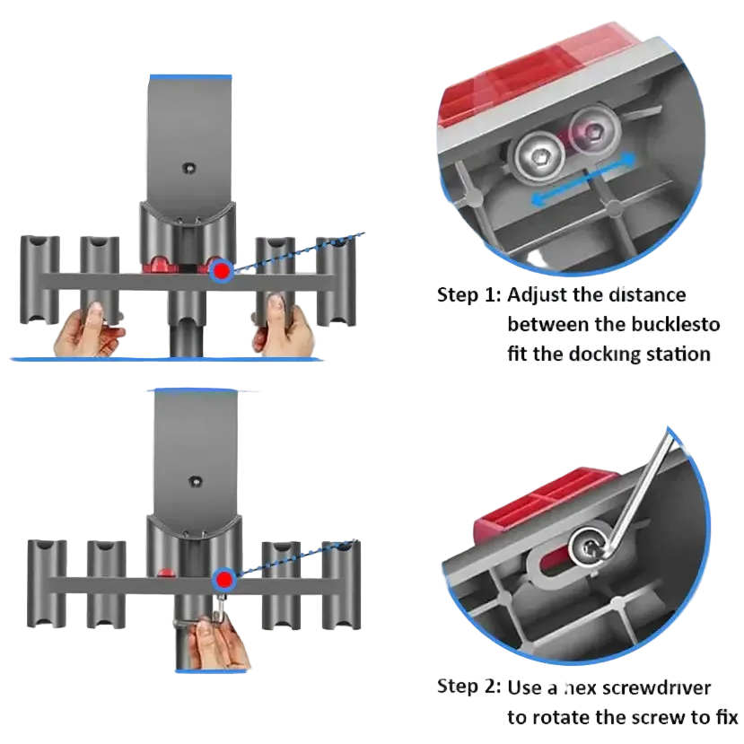 For Dyson V7 V8 V10 V11 V15 Vacuum Cleaner Flat Suction Nozzle Head Extension Tube Suction Head Suit Accessories Spare