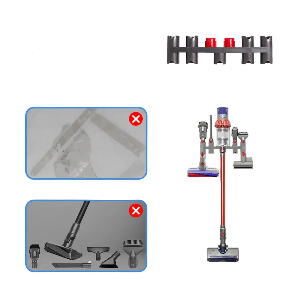 For Dyson V7 V8 V10 V11 V15 Vacuum Cleaner Flat Suction Nozzle Head Extension Tube Suction Head Suit Accessories Spare