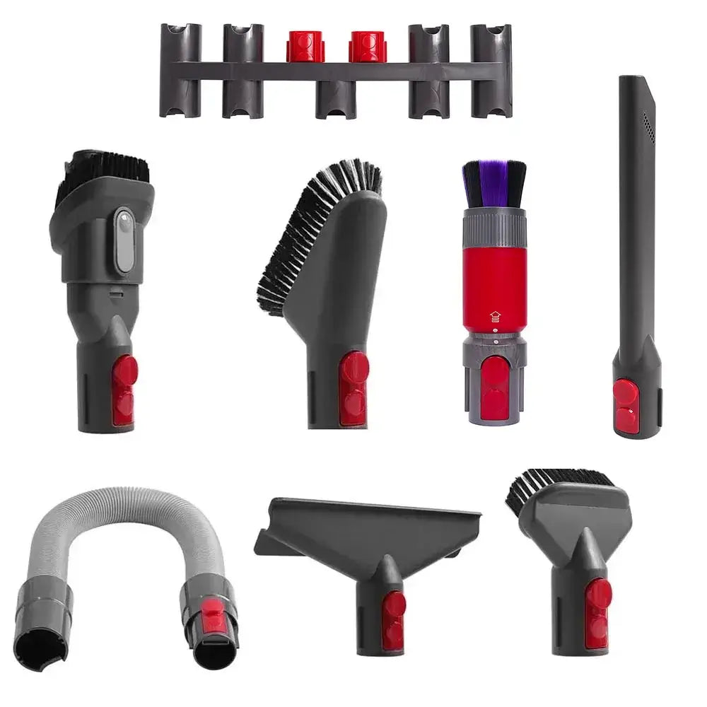 For Dyson V7 V8 V10 V11 V15 Vacuum Cleaner Flat Suction Nozzle Head Extension Tube Suction Head Suit Accessories Spare