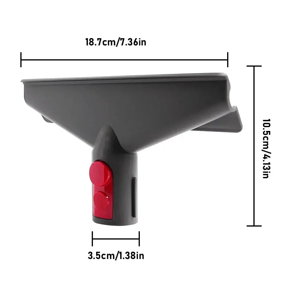 For Dyson V7 V8 V10 V11 V15 Vacuum Cleaner Flat Suction Nozzle Head Extension Tube Suction Head Suit Accessories Spare