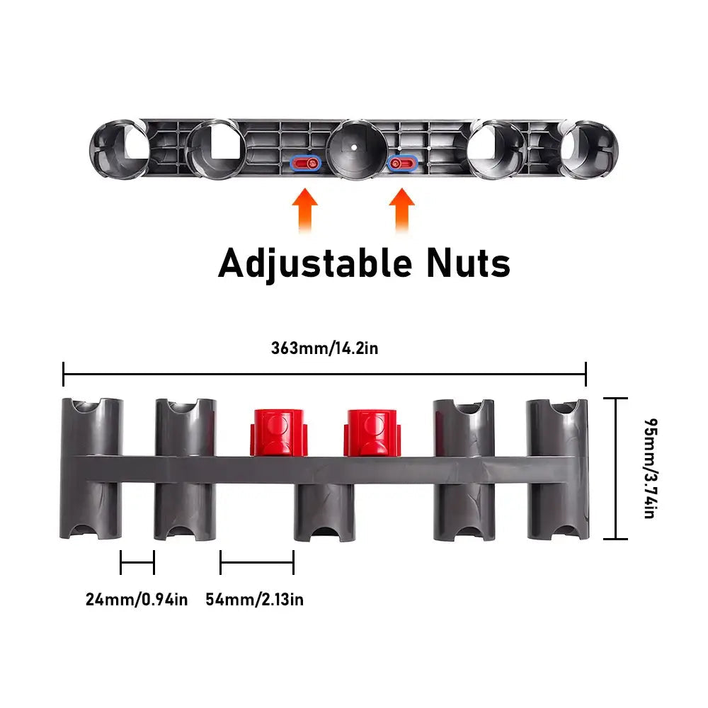 For Dyson V7 V8 V10 V11 V15 Vacuum Cleaner Flat Suction Nozzle Head Extension Tube Suction Head Suit Accessories Spare