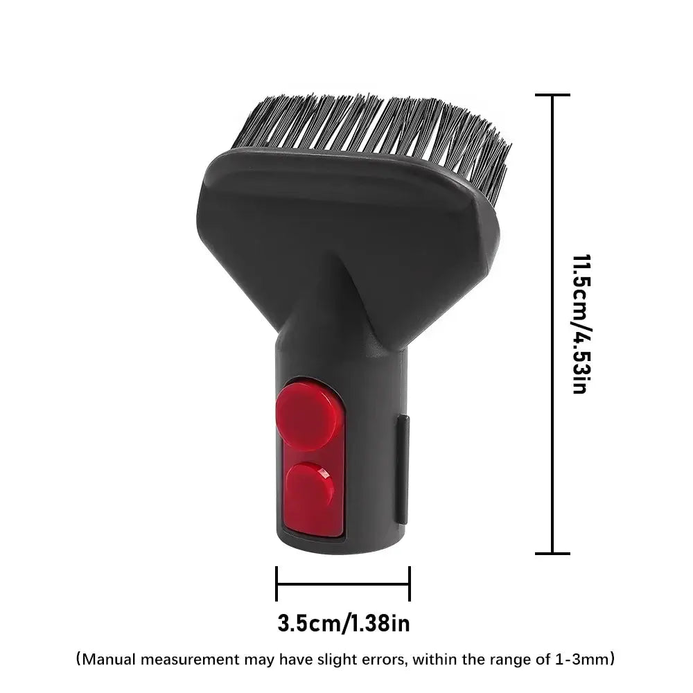 For Dyson V7 V8 V10 V11 V15 Vacuum Cleaner Flat Suction Nozzle Head Extension Tube Suction Head Suit Accessories Spare