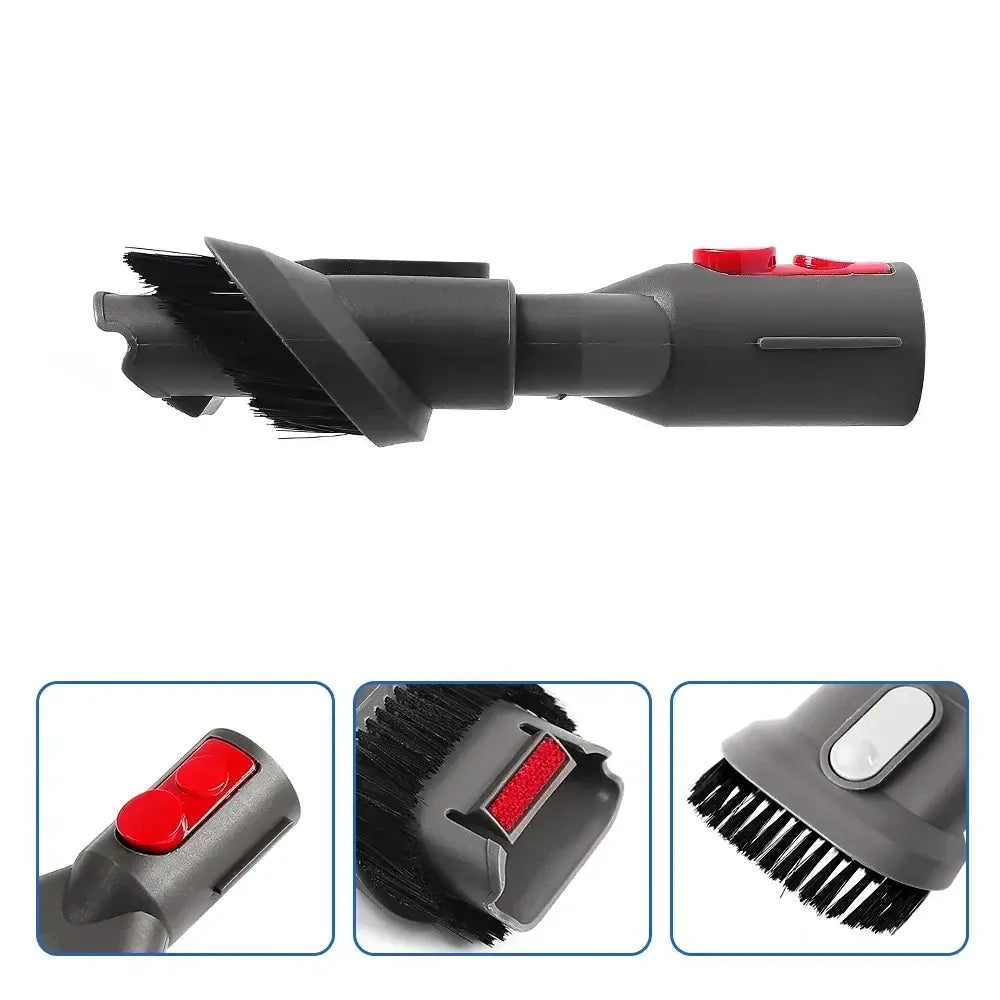 For Dyson V7 V8 V10 V11 V15 Vacuum Cleaner Flat Suction Nozzle Head Extension Tube Suction Head Suit Accessories Spare