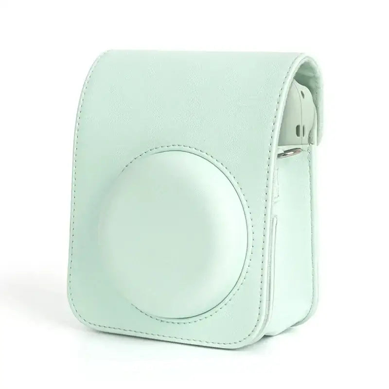 For Instax Mini 12 Camera Case PU Leather Soft Protective Case Trave Bag for Fujifilm Film Camera Bag with Shoulder