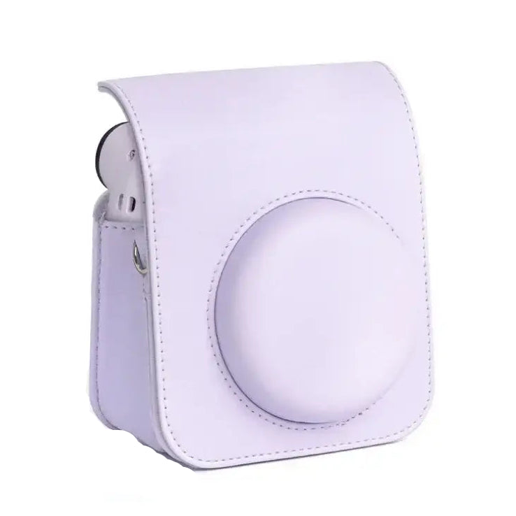 For Instax Mini 12 Camera Case PU Leather Soft Protective Case Trave Bag for Fujifilm Film Camera Bag with Shoulder