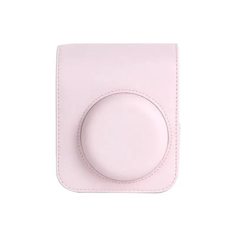 For Instax Mini 12 Camera Case PU Leather Soft Protective Case Trave Bag for Fujifilm Film Camera Bag with Shoulder