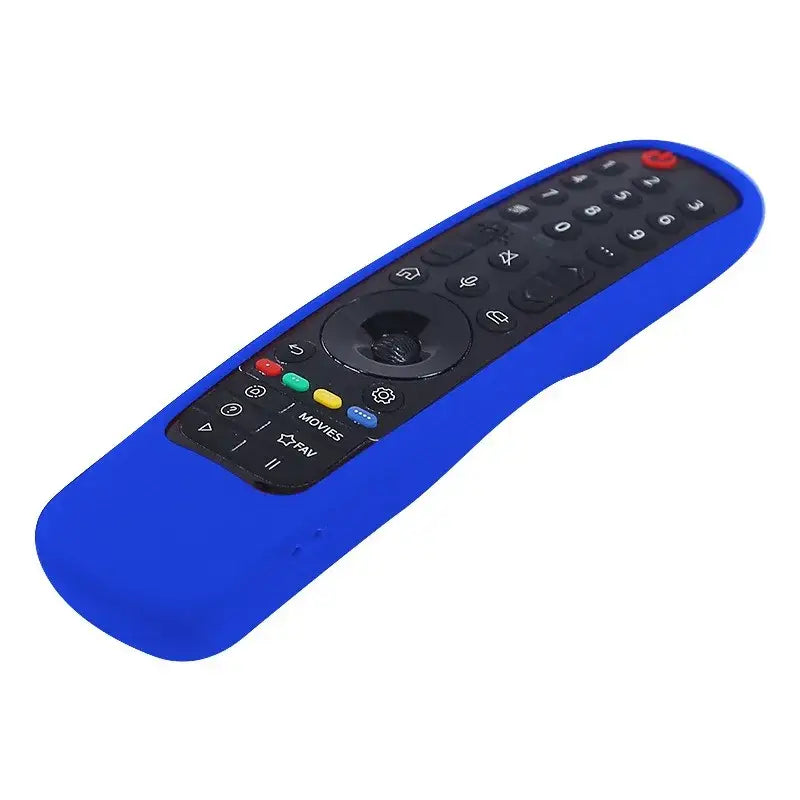 For LG Control Protector Silicone Remote Cover Remote Control Case Tv Remote Cover Silicone Case YKQ004 - Sea blue