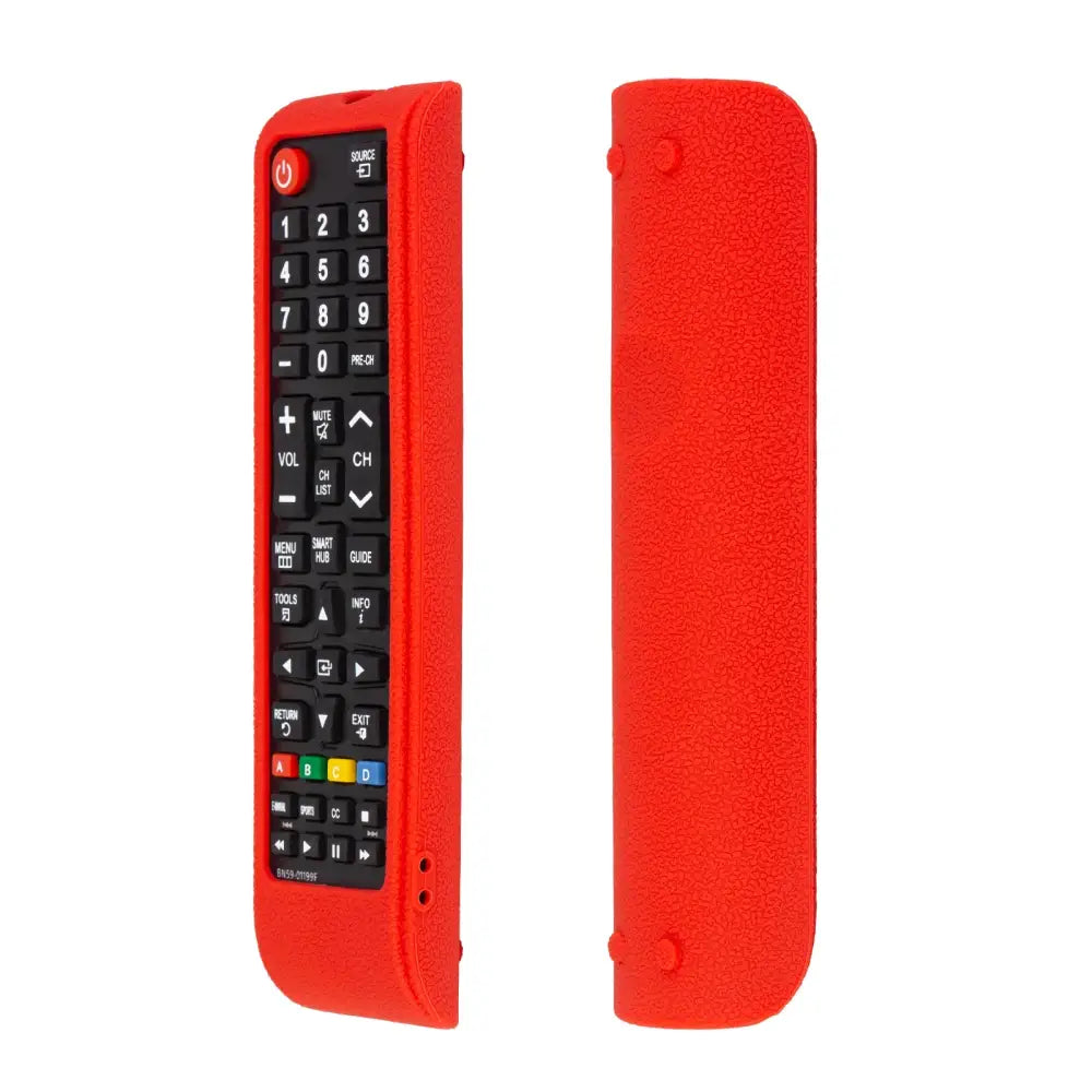 For Samsung BN59 01199F 01304A 01315J 01289A TV Remote Control Silicone Protective Cover Case Shockproof Anti-drop - Red