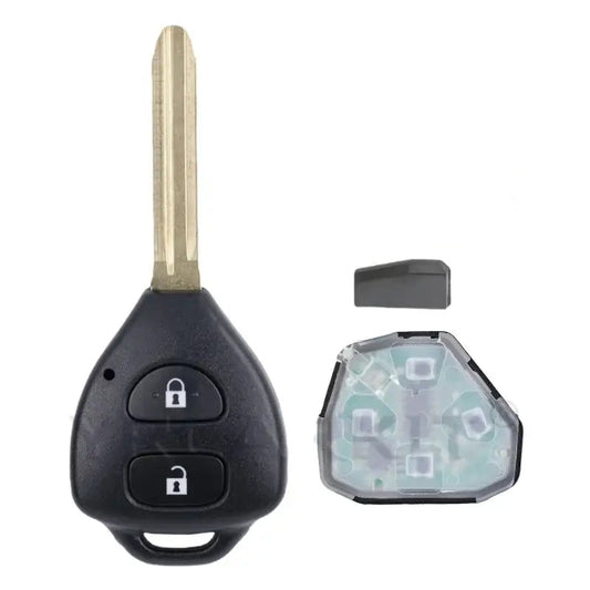 For Toyota RAV4 Corolla Europe 2006 2007 2008 2009 2010 2 Buttons Smart Remote Car Key Fob 433Mhz ID67 Chip 11H29