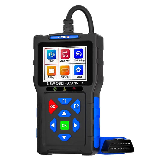 For Yamaha For Honda Car OBD2 Scanner 3-in-1 Universal Motorcycle Cable Code Reader Battery Performance Testing