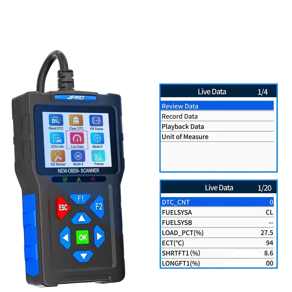 For Yamaha For Honda Car OBD2 Scanner 3-in-1 Universal Motorcycle Cable Code Reader Battery Performance Testing
